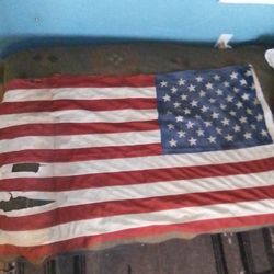 Vintage American flag