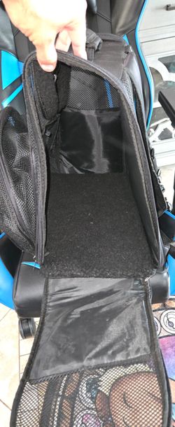 Dog backpack carrier