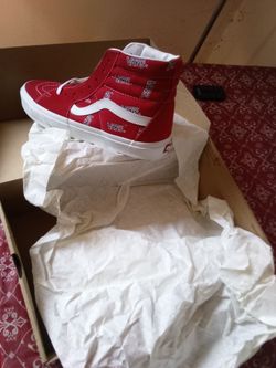 Vans high top nu skool size 9.5 brand new