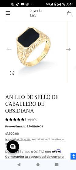 Anillo Oro 14 Kilates #10