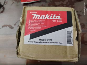 Makita SC80 80 Grit Nylon Brush Wheel NEW