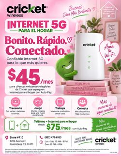Cricket home Internet