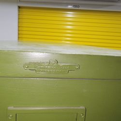 Remington Rand Wood File Cabinet