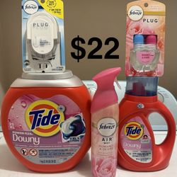 Household Bundle: Tide Pods/detergent & Febreze 