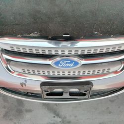 2012-2012 Ford Taurus Front Bumper With Grill  And Emblem And Fog Lights And Accessories OEM .