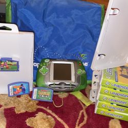 Leap Frog Leapster  Learning System And Games