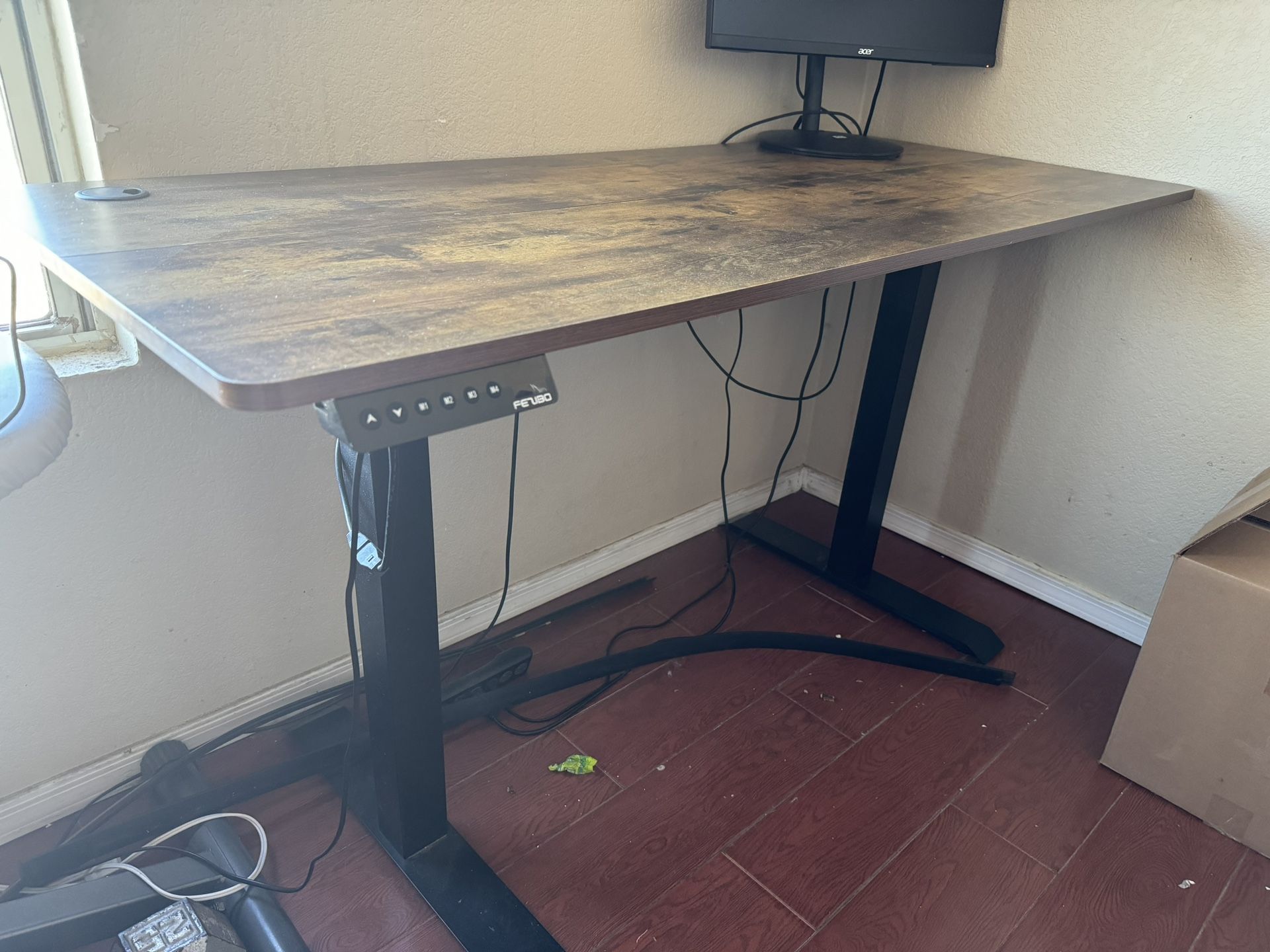 Adjustable / Standing Desk 55” by 24” Adjust From 27” to 47”