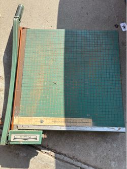 Vintage Photo Cutter PREMIER Photo Materials Co. 16''