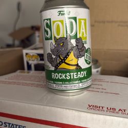 Funko Vinyl SODA: Teenage Mutant Ninja Turtles - Rocksteady (Chase)