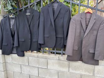 Men’s jacket like new size  medium, and large,  all together $55