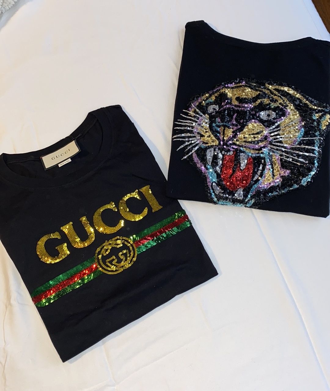 Authentic Gucci Sequin Tee