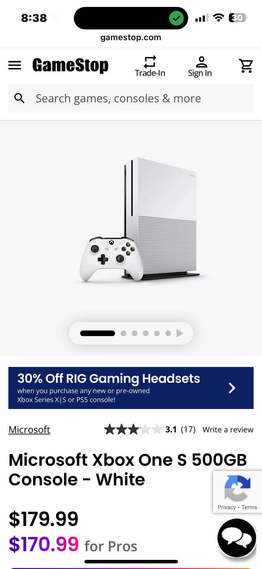 Xbox One S
