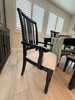 Curio Cabinet, Table and Chairs
