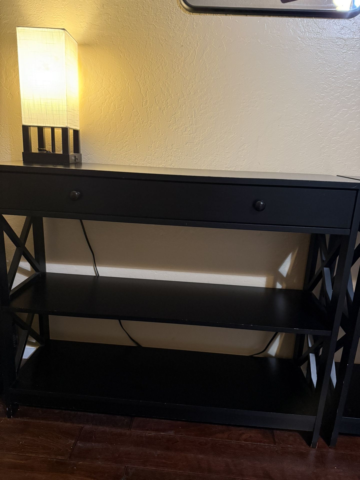 Black Console Table 