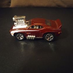 VTG 2003 Hot Wheels Metallic Maroon Tooned '69 Camaro Z28 First Editions Series