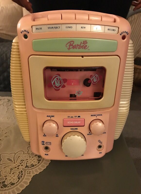 Barbie Cassette Player