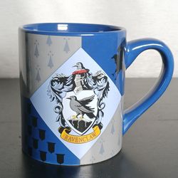Harry Potter Ravenclaw House Crest Mug 14oz. Wizarding World Raven Cup Purple