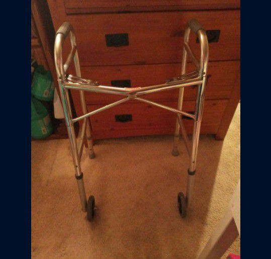 Nice Walker For Seniors, Good Condition, $30, Pick Up Only No Holds. 