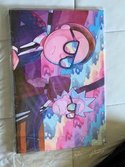 Rick and Morty Canvas Wall Art – Brand New (Sealed)