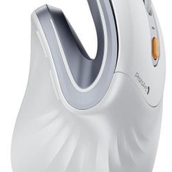 ProtoArc Ergonomic Mouse, EM11 NL Wireless Vertical Mouse, Ergo Mouse with Multi-Device, USB-C Rechargeable Mice - White