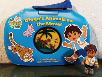 Diego's animals on the move book + figurine