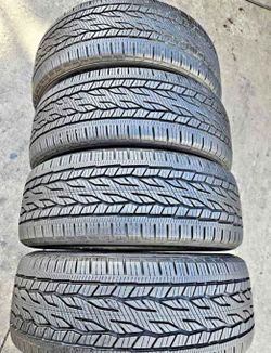 🎖️255 55 20 Continental Tires Con 80% de Vida Las 4