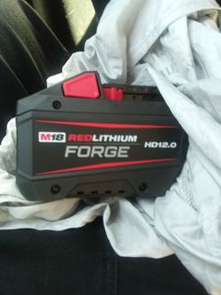 Brand New Milwaukee m18 12.0 forge battery
