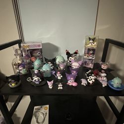 Kuromi And Hangyodon Blind Box Figures