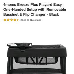 Bassinet and Playpen