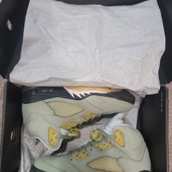 Jordan Retro 5 Jade Horizon Sz 8