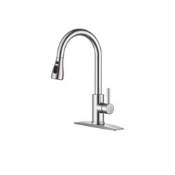 Stainless Steel Kitchen Faucets with Pull Down Sprayer