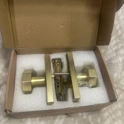 Gold Doorknob