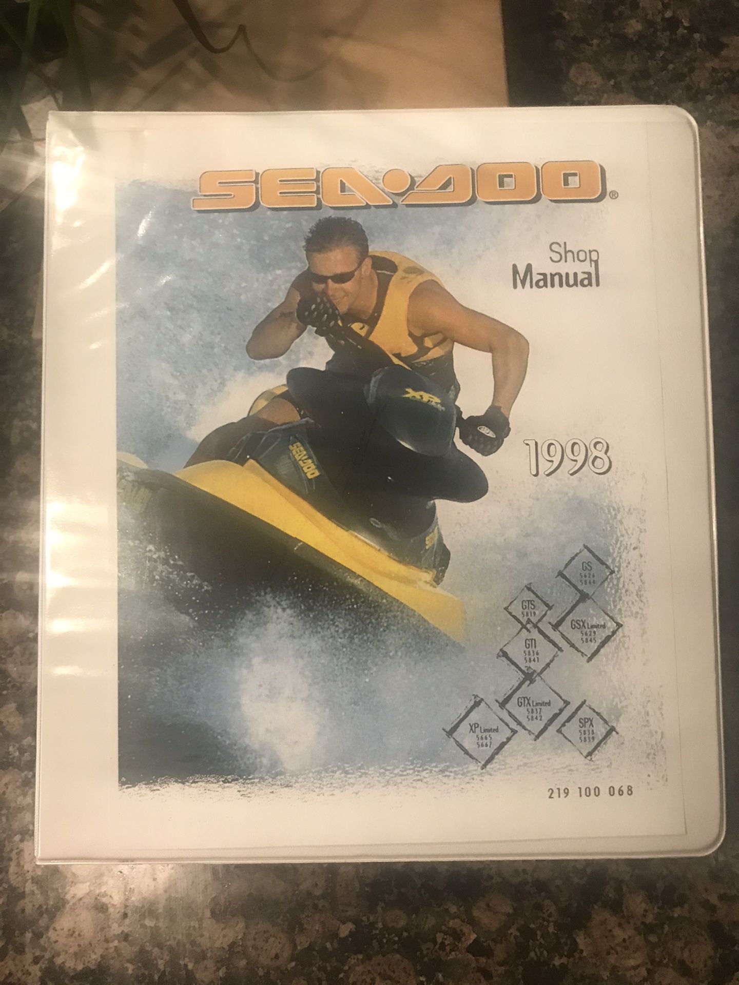 Seadoo shop repair manual