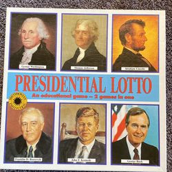 Presidential Lotto Game