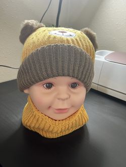 Toddler Beanie And Scarf Set