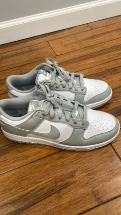 Wore them once size 8.5 men Nike low grey dunks
