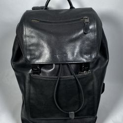 Coach Leather Backpack