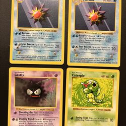 Vintage Pokemon Base Set Shadowless in Mint to Near Mint Condition $6 EACH
