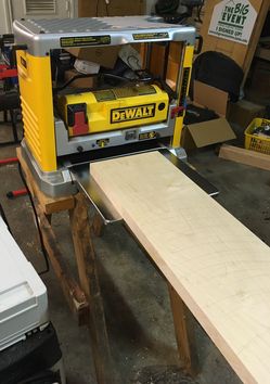 Dewalt DWS734 Thickness Planer + Stand + Extra Blades
