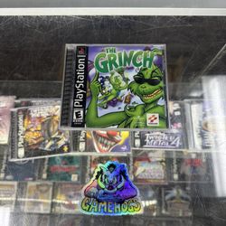 The Grinch Ps1 $45 Gamehogs 11am-7pm