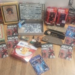 Lego Star wars Pokemon Ninja turtles silver hawk muscles