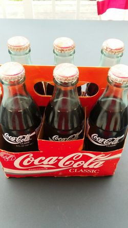 6 pack classic coke 8oz bottles