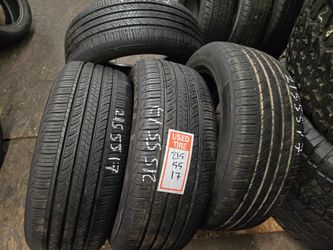 4 Tires 215.55.17 Advanta 99 % Tread Dot 4623