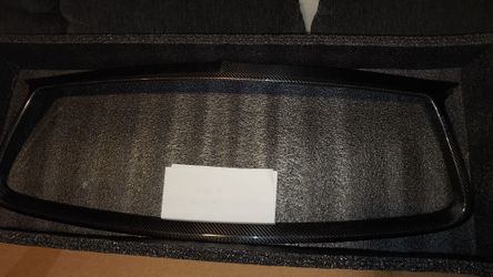 Q60 Carbon Fiber Grill Overlay