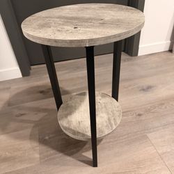 Grey End Table
