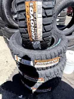 New Tires Mount & Balance // 4 llantas nuevas Instaladas Y Balanceadas