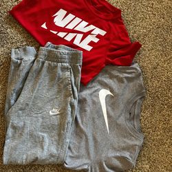 Nike Sweats And T-Shirts YL and M