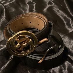 Gucci And True Religion Belt