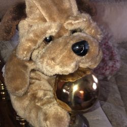 Cutest little Stuffed Shar-Pei doggie every ! Has been Sitting on my daybed for  ever 