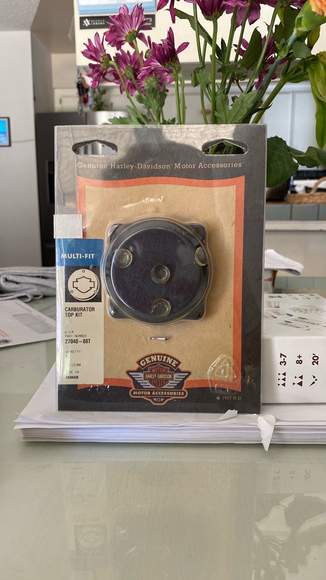 HARLEY-DAVIDSON CARBURETOR TOP KIT